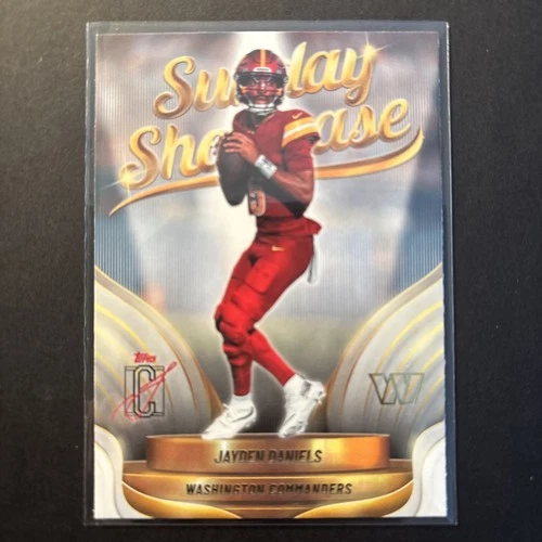 2025 Topps Signature Jayden Daniels Base (RAW)