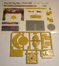 Faller HO 140464 Hot Dog Stand and Power Ball Booth Spare Parts - read