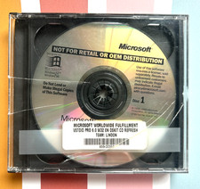 Microsoft Visual Studio 6.0 Professional Edition 3-CD Set w/ Key Windows NT  98