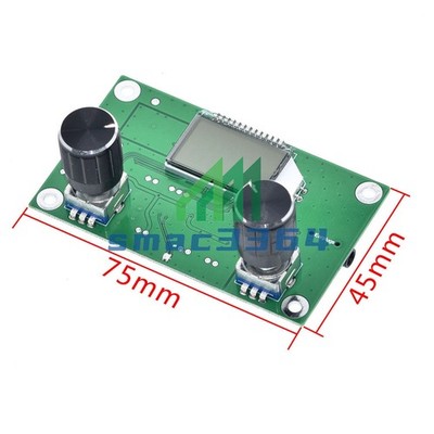 DSP PLL Digital Stereo FM Radio Receiver Module with Serial Control 87-108MHz