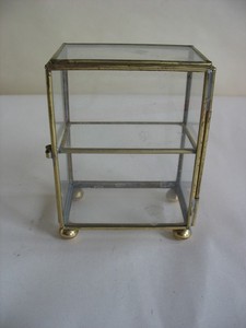 Vintage Glass Display Case | eBay