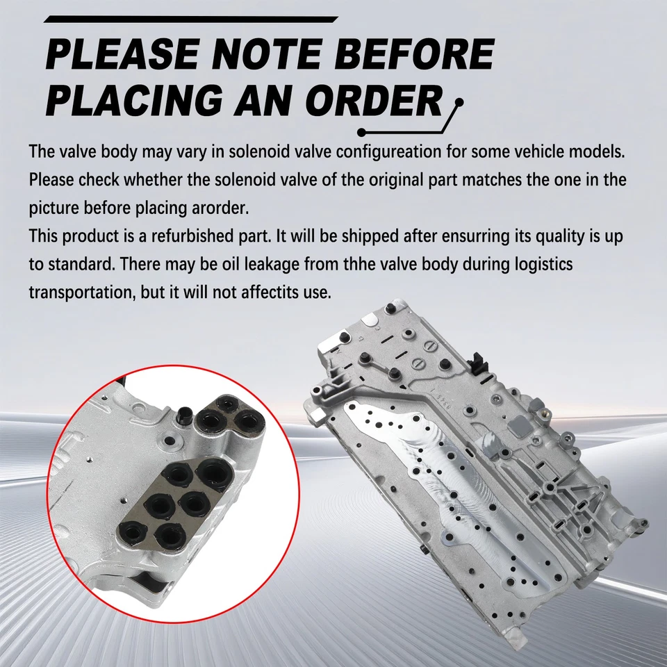 Corpo da válvula de transmissão mecatrônico para GA6L45 6L45 2008 BMW 528xi 535xi - Imagem 4 de 4