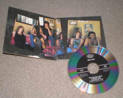 Bon Jovi CD This Ain't A Love Song Promo 3 MIXES Single in Gatefold sleeve