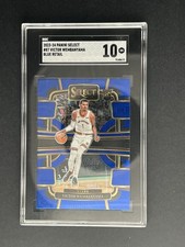 2023-24 Panini Select - Concourse Victor Wembanyama #87 Blue (RC)