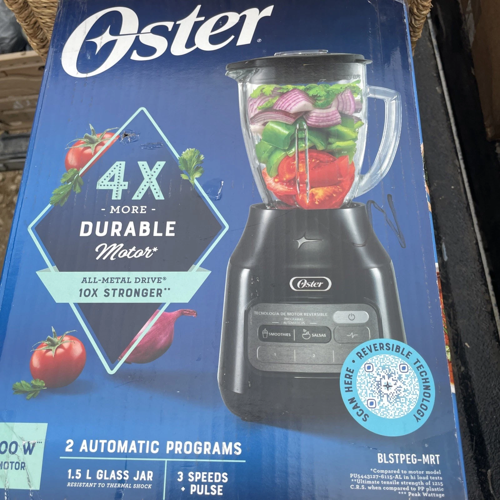 Oster blender 800 W Motor Glass Jar
