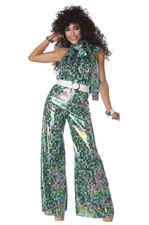 Brand New Disco Lady 1970s Adult Costume