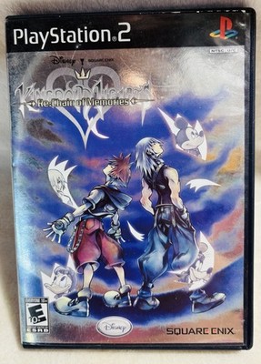 PS2-Playstation 2 Disney Kingdom Hearts Re Chain Of Memories Black w/manual