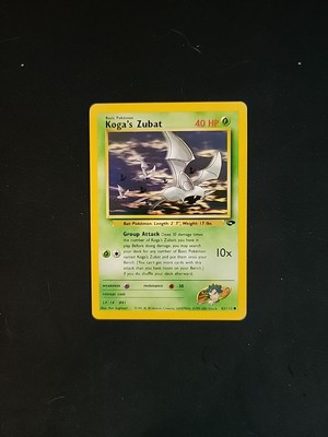 Koga's Zubat 83/132 Gym Challenge Regular