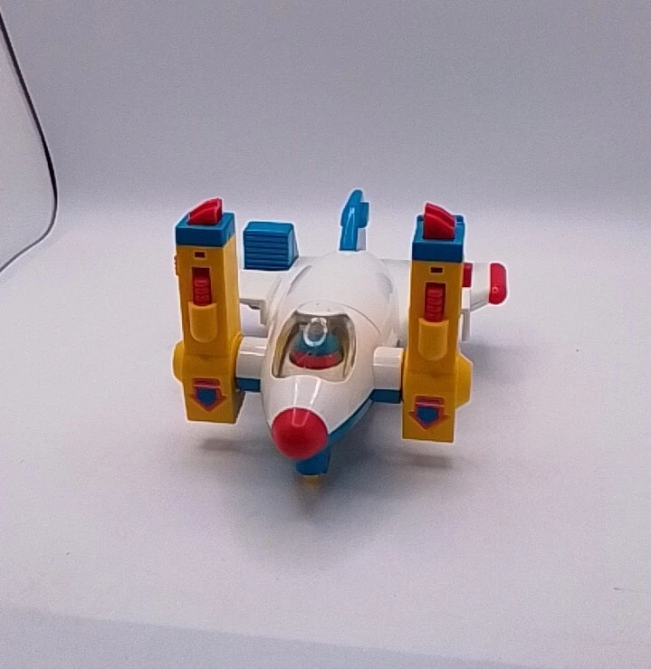 Figura de acción Takara Playskool My First Transformer Jet-Kun Jet Airplane 1986 Foto 2 de 4