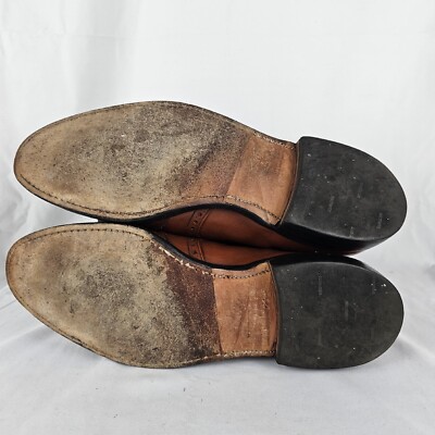 Allen Edmonds CANFIELD Size 10 D Walnut Brown Tassel Loafer 