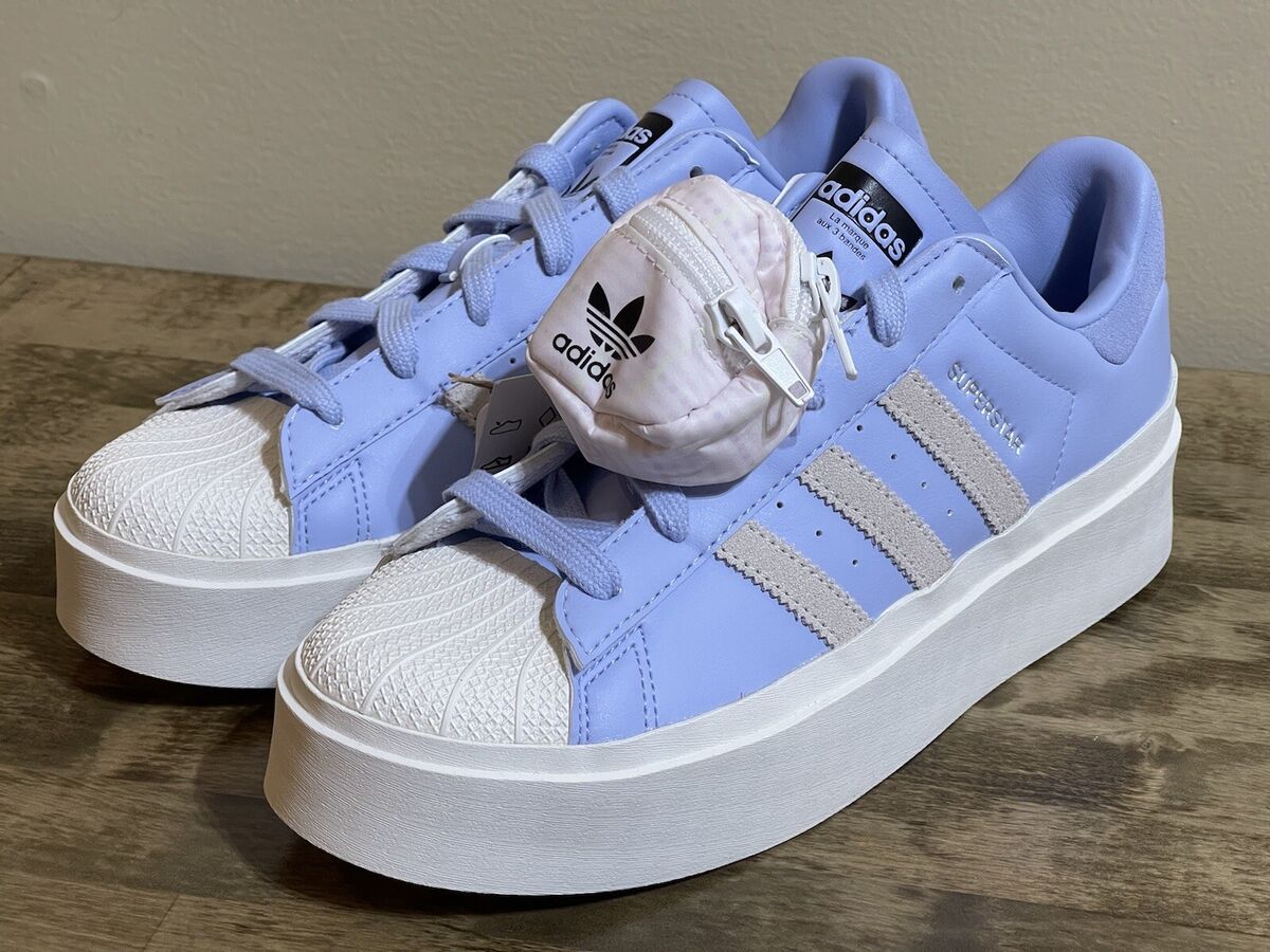 Women's shoes adidas Originals Superstar Bonega W Blue dawn/ Ftw