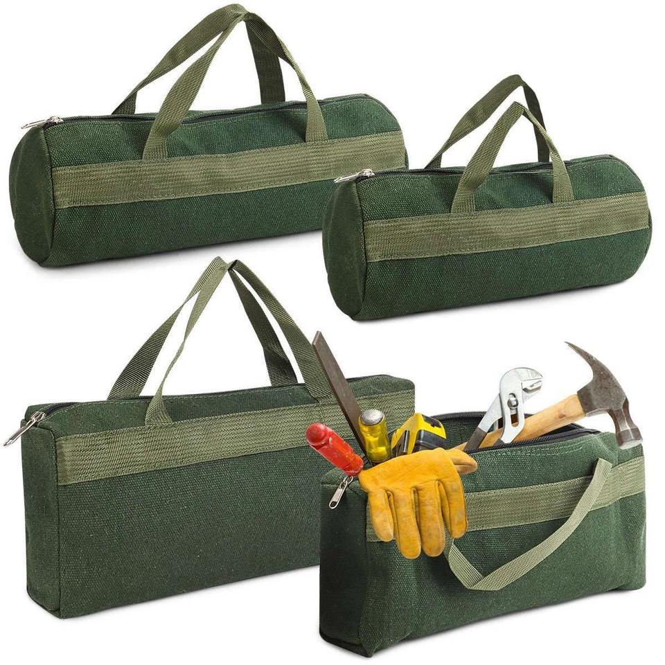 Thick Canvas Pouch Tool Bags Storage Organizer Instrument Case Portable Bag NEW
