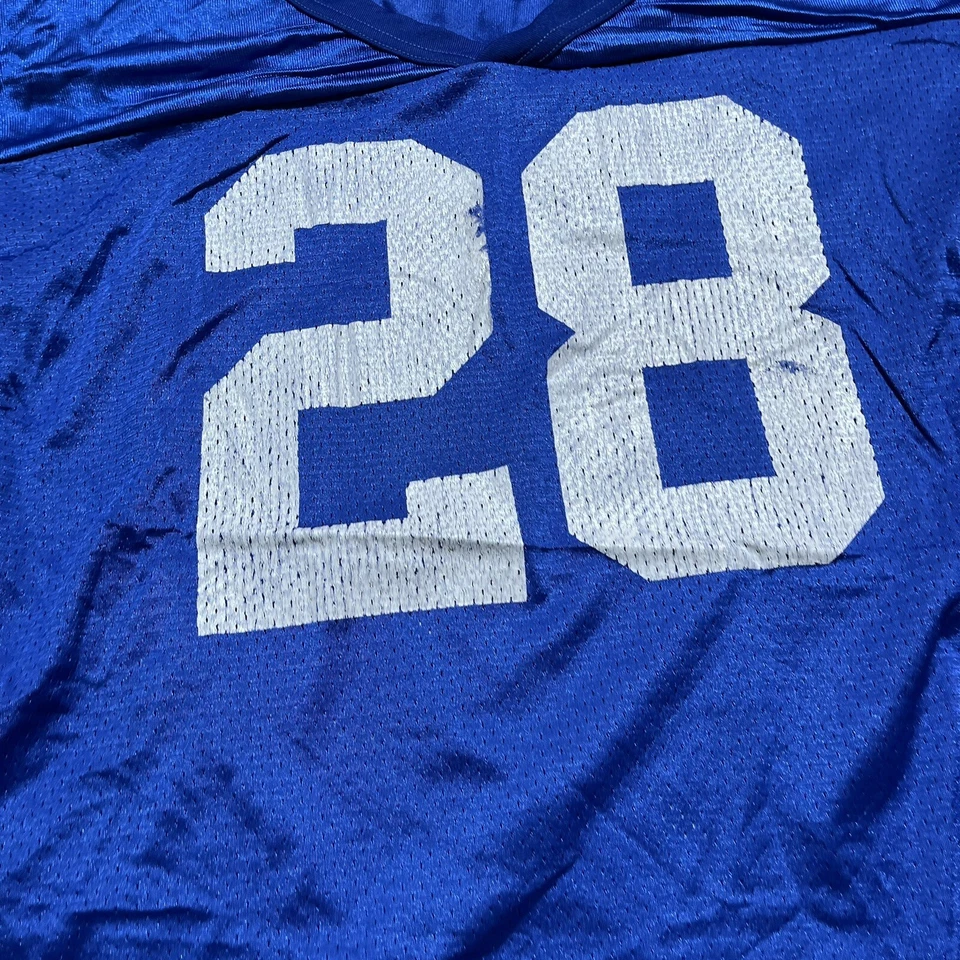 Camiseta De Colección Wilson Indianapolis Colts Marshall Faulk #28 NFL Talla XL EE. UU. Foto 4 de 4