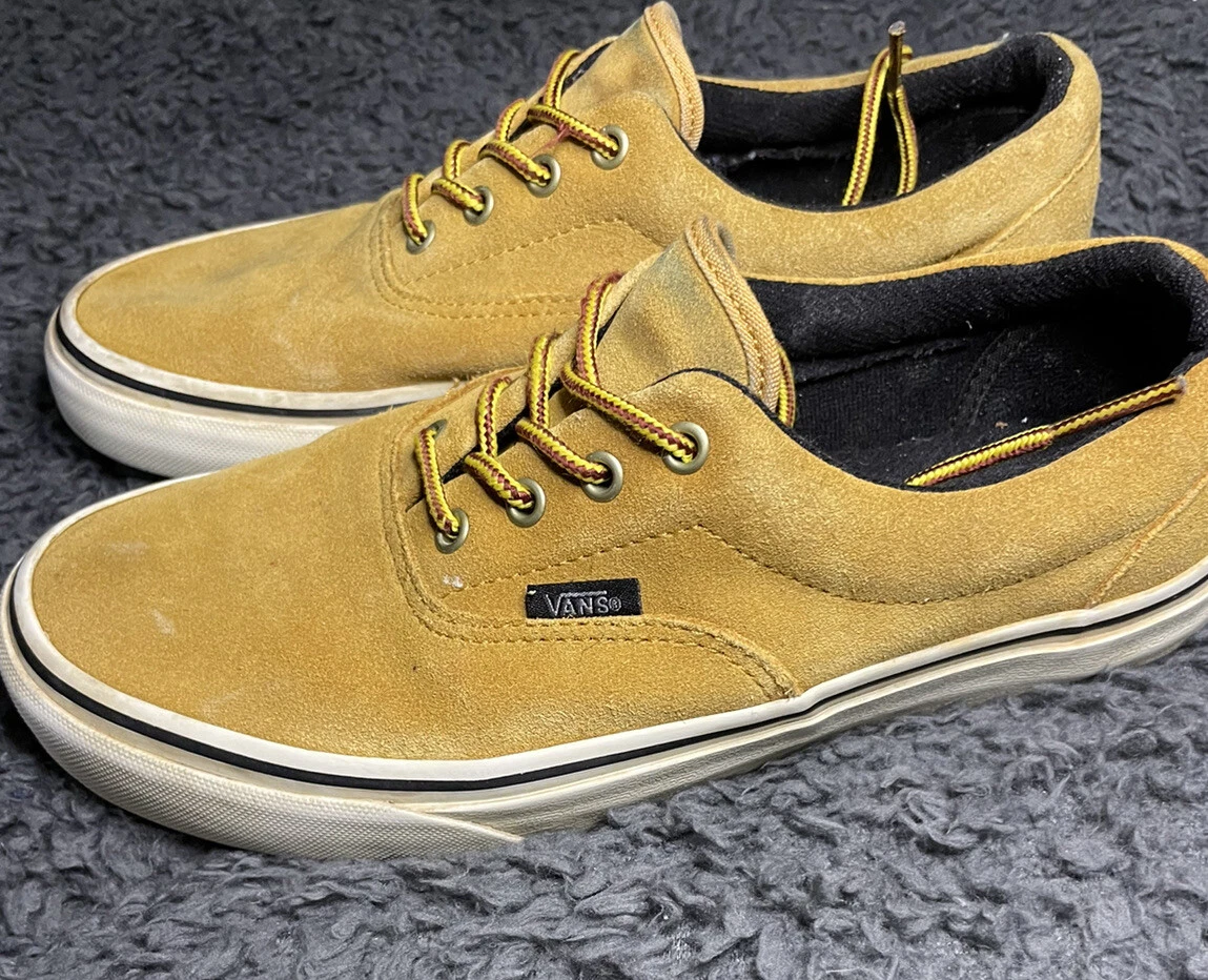 Vans Era Yellow Suede. Boys Mens US SIZE 6. Skateboard Shoe eBay