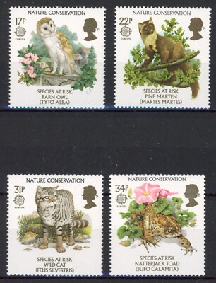 Great Britain 1988 : Fauna / Flora - Good Set Very Fine MNH Stamps | eBay