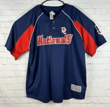 VF Imagewear Washington Nationals Jersey Mens Size XL Blue