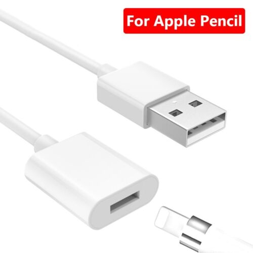 Cable de extensión de hombre a mujer cargador para iPad Pro Apple Pencil 1/2 - Imagen 1 de 9