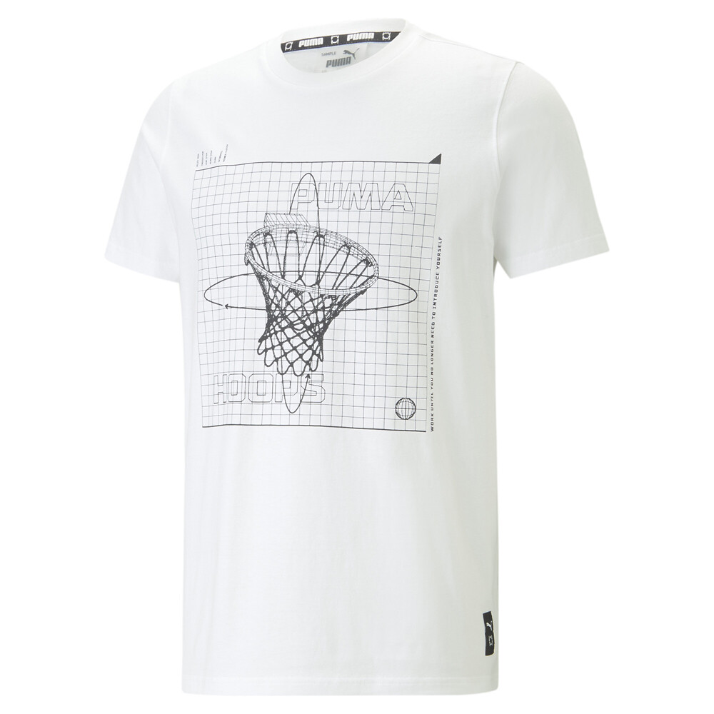 Футболка Puma Clear Out Tee 7 мужских белых повседневных топов 53857201
