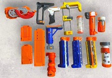Nerf Gun Attachments Mix Lot Of 16
