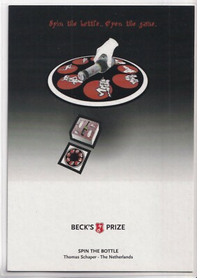 AK - (ITA) - Becks Prize - Spin the Bottle - Bier - Reklame - Top Zustand