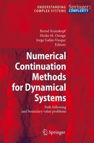 Understanding Complex Systems Ser.: Numerical Continuation Methods for ...