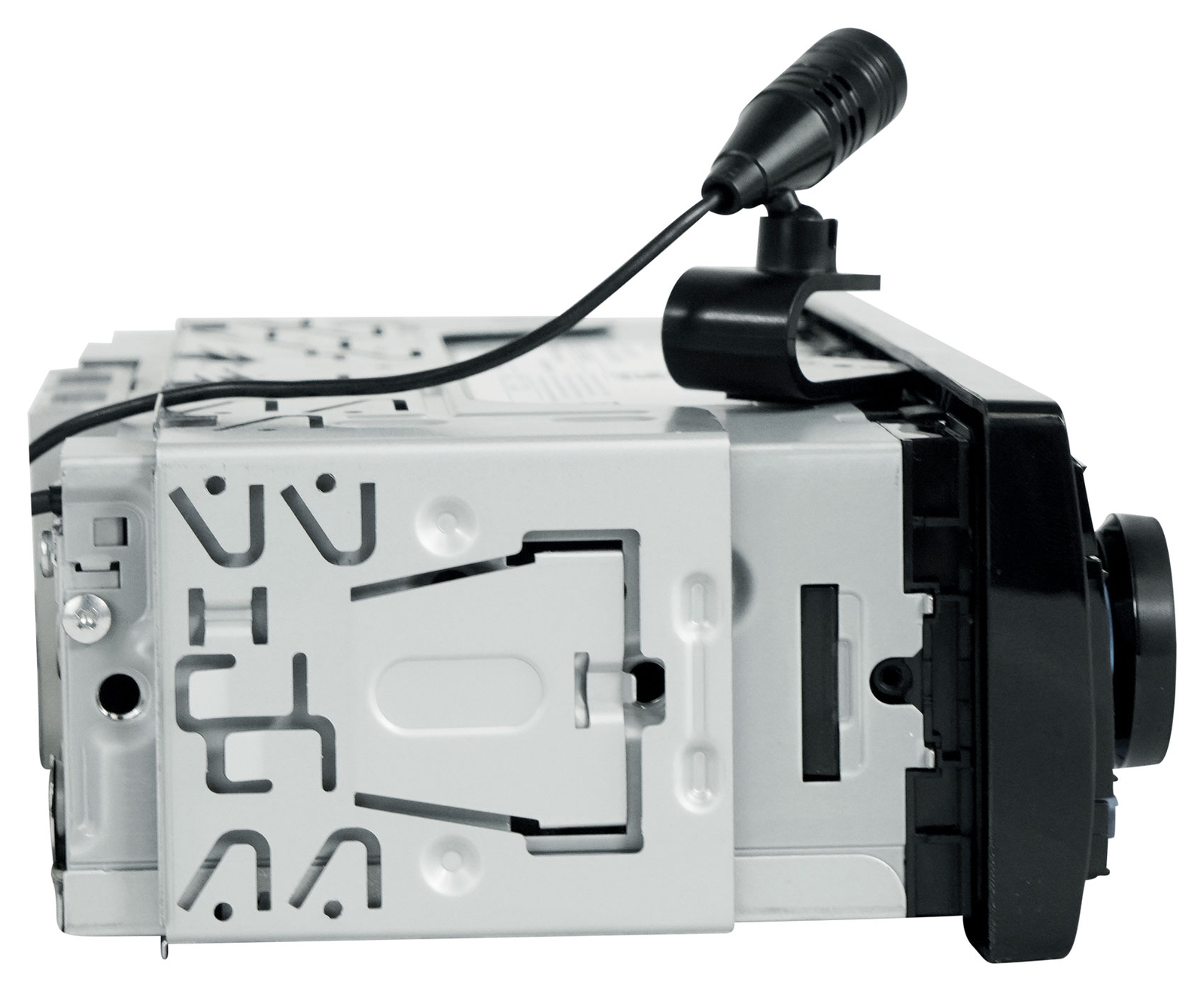 Морской стереоприемник JVC KD-X38MBS с Bluetooth 4 65-дюймовыми колонками Black Tower