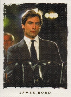 James Bond Dangerous Liaisons #15 Timothy Dalton Art & Images Chase Card 149/375