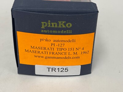 1/43 Pinko Maserati Tip 151 , 1962 24 H of LeMans Car #4 PI-127