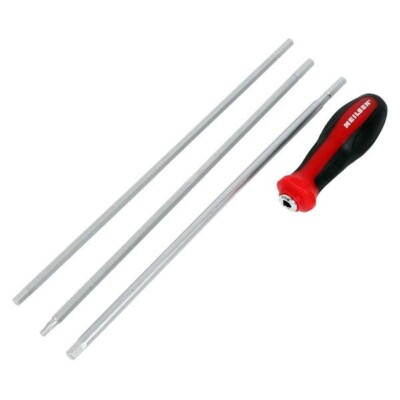 4pc Headlight Adjustment Tool Set T25, H6 & H7 X 300 mm