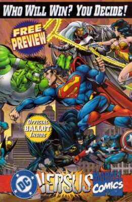 DC versus MARVEL Preview inkl. Sealed Trading Cards - Amalgam