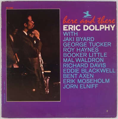 ERIC DOLPHY: Here and There US Prestige 7382 Trident RVG Jazz Vinyl LP