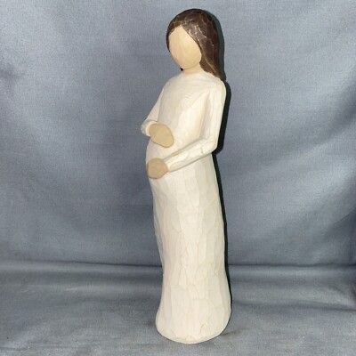 Willow Tree Cherish 8'' Figurine Lordi Demdaco Expecting Mother Baby Pregnant