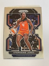 2022 Panini WNBA Prizm Basketball #134 - Stephanie Jones - Washington Mystics