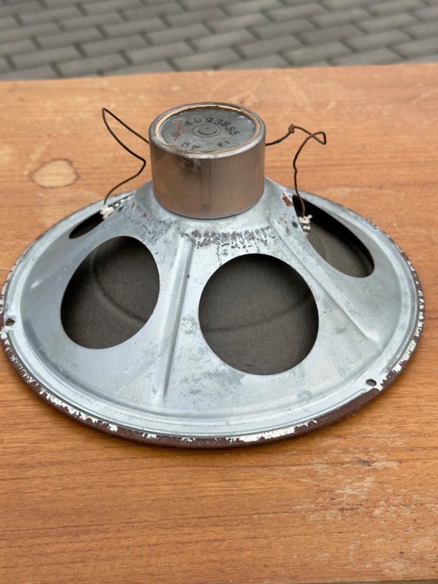 ジャーマン ビンテージ 独 Philips 8' アルニコ フルレンジ 49 239 94