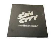 DIAMOND SELECT TOYS Sin City Movie Logo Flask Gift Set~