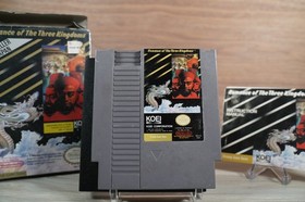 Romance of the Three Kingdoms for NES Nintendo Complete Box CIB Great Shape