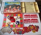 Vintage 1975 Milton Bradley The McDonald's Game Board Game Ronald McDonald