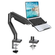 Laptop Stand for Desk, 2-in-1 Monitor Mount with Laptop Single Without Pole