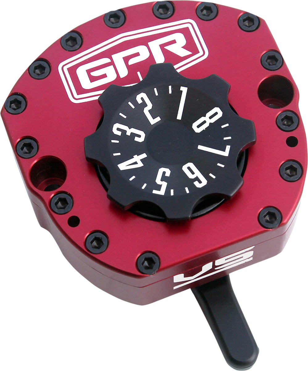 GPR V5 Steering Damper NO MOUNTING HARDWARE - RED | eBay