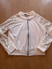 ***Jacke, Weste mit Spitze, Gr.S***