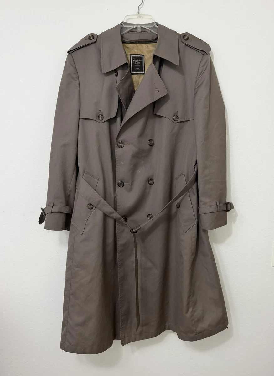 Dior Trench Coats Gray Coats, Jackets & Vests for Men for Sale
