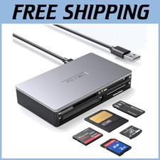 Slim USB Multi Card Reader Writer for Windows, Mac