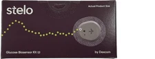 Dexcom Stelo Continuous glucose monitoring device 2 pack, Gray
