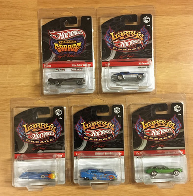 Hot Wheels Larry's Garage Lot Of 5 Wild Thing Le Sabre Corvette Cougar Nash