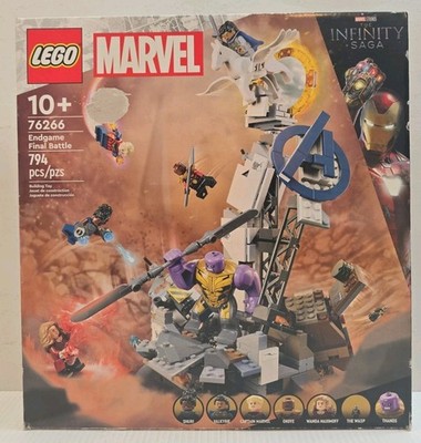 New LEGO Marvel Studios 76266 Infinity Saga Avengers Endgame Final Battle Sealed