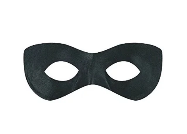 Superhero Mask - Costume Accessory - One Size - 4 Colors - Image 2 of 4