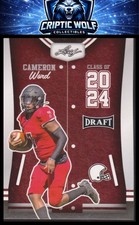 2023 Leaf Draft #78 Cameron Ward Washington State Cougars