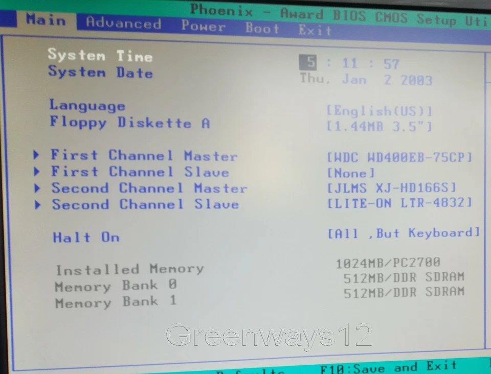EMachine C2782 AMD Athlon XP 2700+ 2.16GHz 9.60MB RAM 40GB IDE Drive Desktop Win - Image 2 of 4