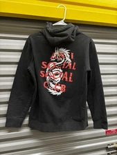 Rare Anti Social Social Club ASSC Dragon Black Hoodie Sweatshirt Mens M