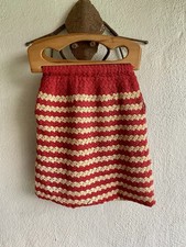 Vintage Crocheted And Lined Handbag